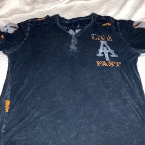 Mens affliction shirt